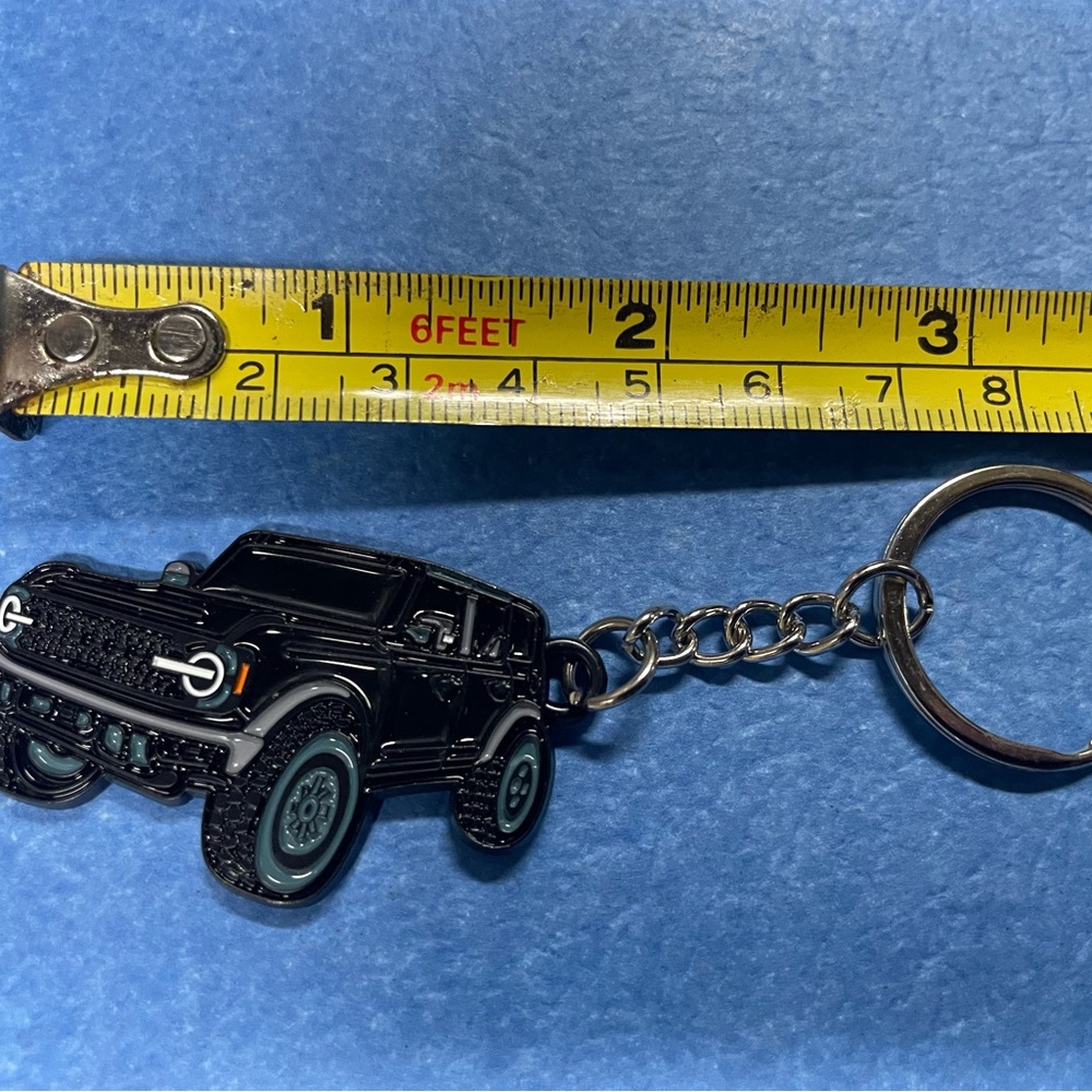 NEW - Metal Keychain For Ford Bronco